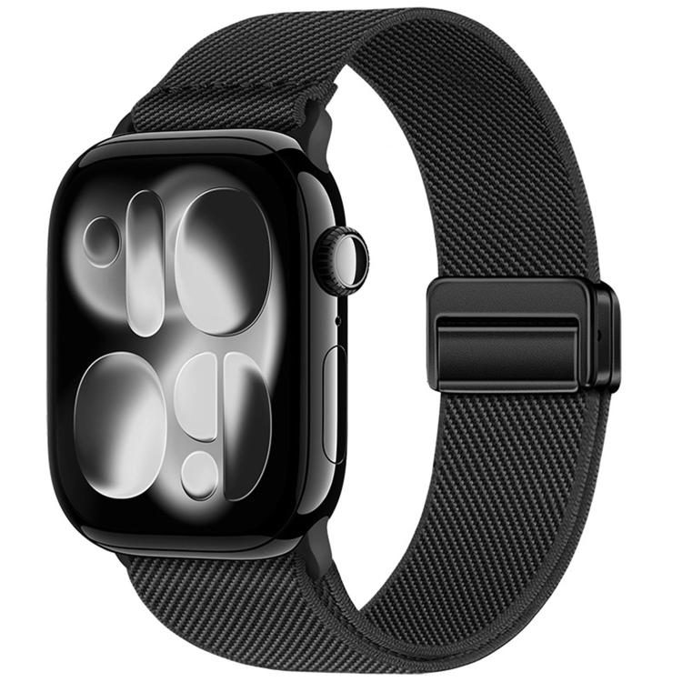 Cinturino elastico in nylon con doppia fibbia magnetica., For Apple Watch 42mm / 41mm / 40mm / 38mm
