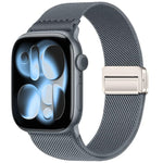 Cinturino elastico in nylon con doppia fibbia magnetica., For Apple Watch 42mm / 41mm / 40mm / 38mm