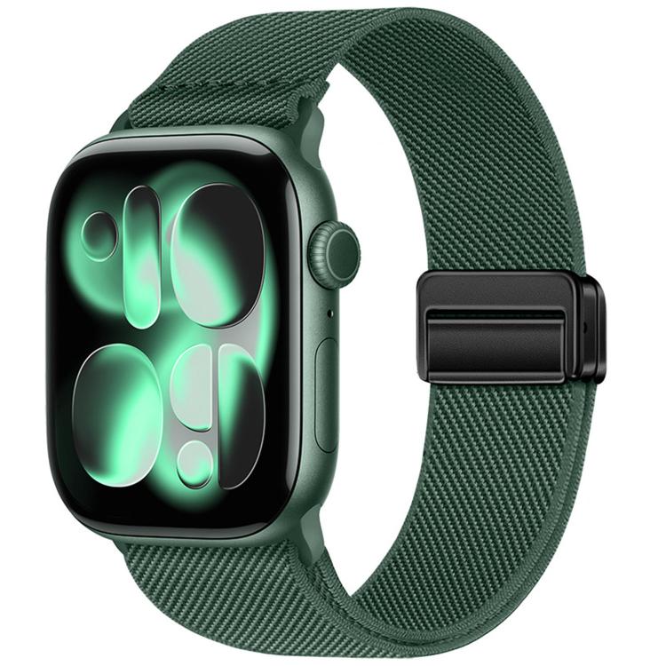 Cinturino elastico in nylon con doppia fibbia magnetica., For Apple Watch 42mm / 41mm / 40mm / 38mm
