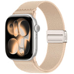 Cinturino elastico in nylon con doppia fibbia magnetica., For Apple Watch 42mm / 41mm / 40mm / 38mm