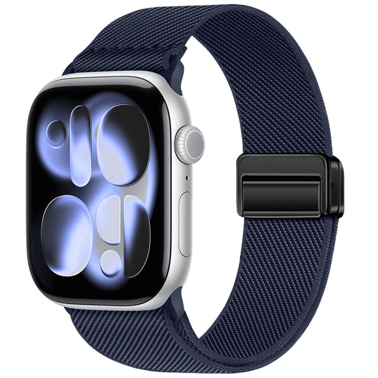 Cinturino elastico in nylon con doppia fibbia magnetica., For Apple Watch 42mm / 41mm / 40mm / 38mm