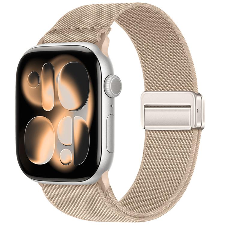 Cinturino elastico in nylon con doppia fibbia magnetica., For Apple Watch 42mm / 41mm / 40mm / 38mm