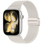 Cinturino elastico in nylon con doppia fibbia magnetica., For Apple Watch 42mm / 41mm / 40mm / 38mm