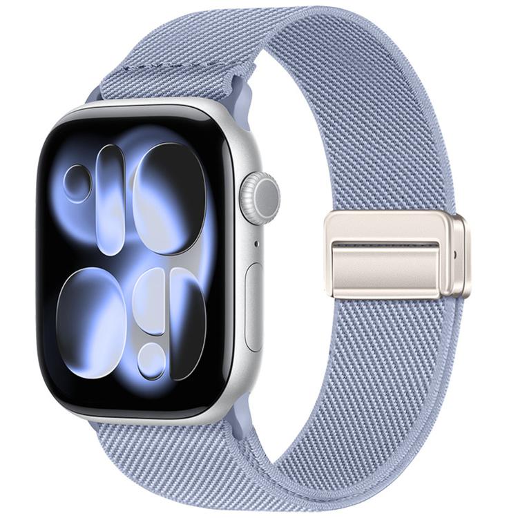 Cinturino elastico in nylon con doppia fibbia magnetica., For Apple Watch 42mm / 41mm / 40mm / 38mm