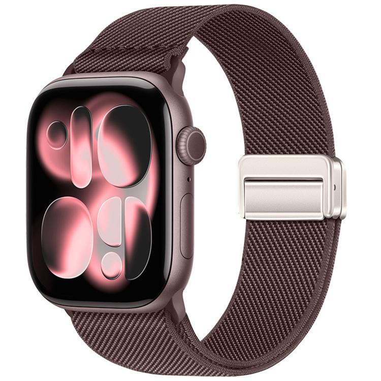 Cinturino elastico in nylon con doppia fibbia magnetica., For Apple Watch 42mm / 41mm / 40mm / 38mm