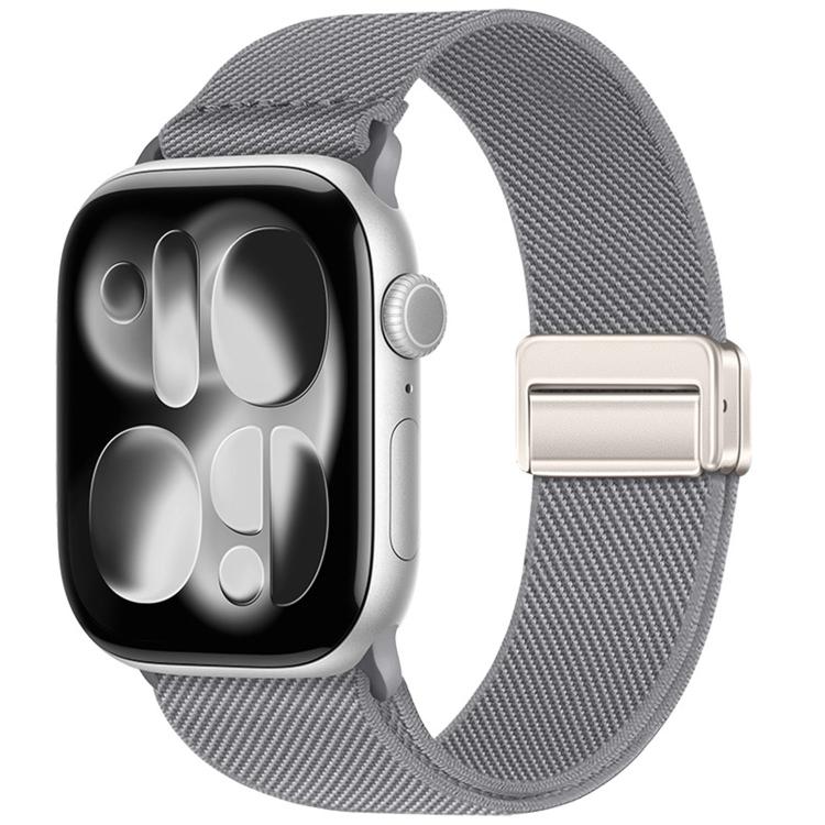 Cinturino elastico in nylon con doppia fibbia magnetica., For Apple Watch 42mm / 41mm / 40mm / 38mm
