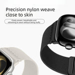 Cinturino elastico in nylon con doppia fibbia magnetica., For Apple Watch 42mm / 41mm / 40mm / 38mm