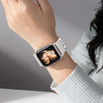 Cinturino elastico in nylon con doppia fibbia magnetica., For Apple Watch 42mm / 41mm / 40mm / 38mm
