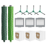 JUNSUNMAY Kit di 12 pezzi/set di ricambi per robot aspirapolvere iRobot Roomba Max 705 / Plus 504