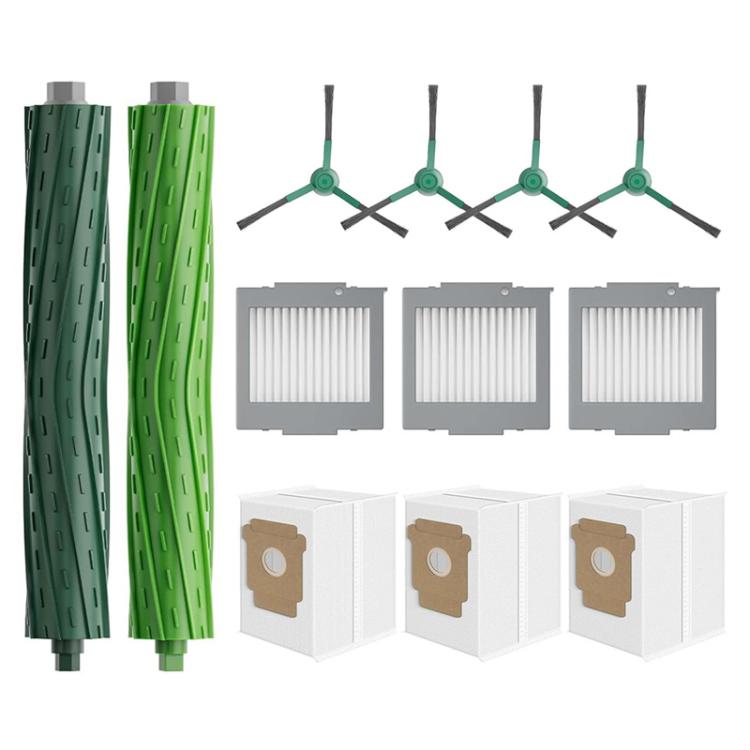JUNSUNMAY Kit di 12 pezzi/set di ricambi per robot aspirapolvere iRobot Roomba Max 705 / Plus 504
