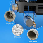 JUNSUNMAY Kit di ricambi per robot aspirapolvere da 8 pezzi per Ecovacs Deebot X9 Pro Omni / X9 Pro