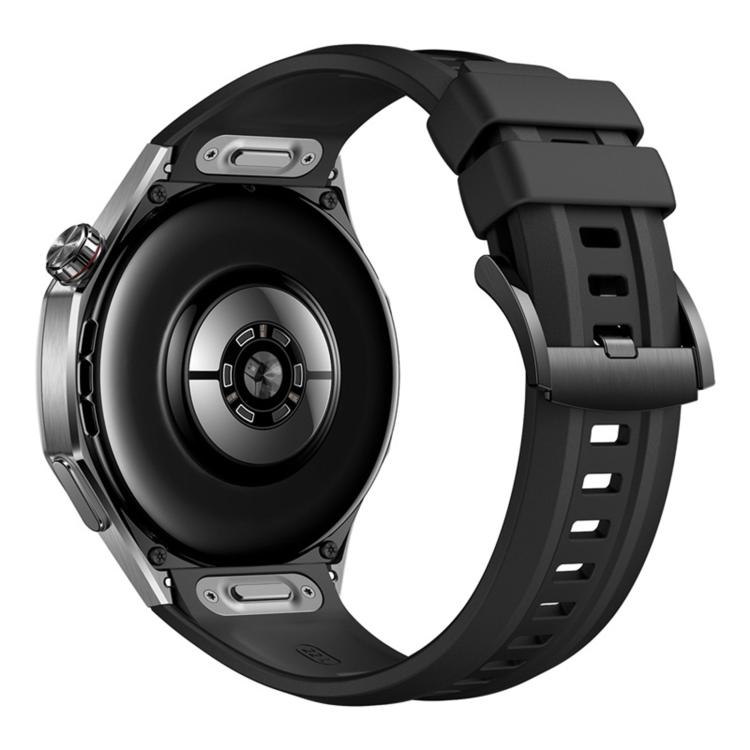 Cinturino per orologio in fluoroelastomero a tinta unita con sgancio rapido a pulsante, 22mm