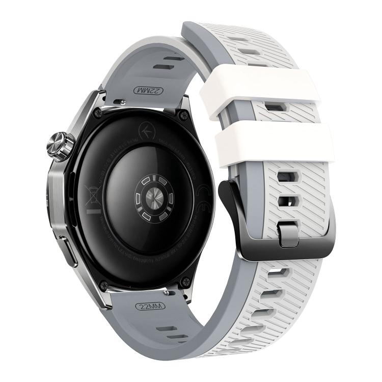 Cinturino per orologio in silicone bicolore con fibbia Phantom Sky Shadow Pin Buckle., 22mm