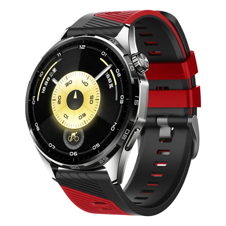 Cinturino per orologio in silicone bicolore con fibbia Phantom Sky Shadow Pin Buckle., 22mm