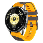 Cinturino per orologio in silicone bicolore con fibbia Phantom Sky Shadow Pin Buckle., 22mm