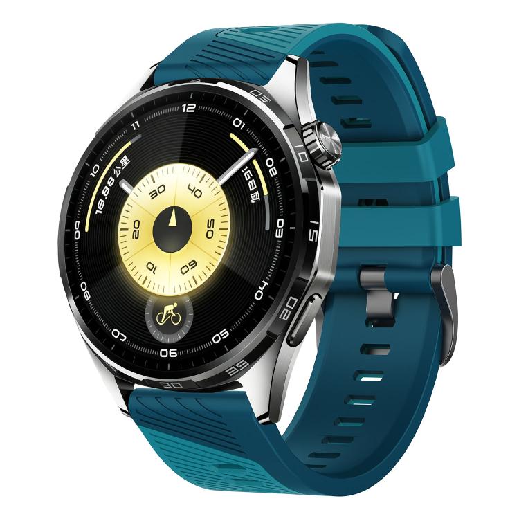 Cinturino per orologio in silicone bicolore con fibbia Phantom Sky Shadow Pin Buckle., 22mm