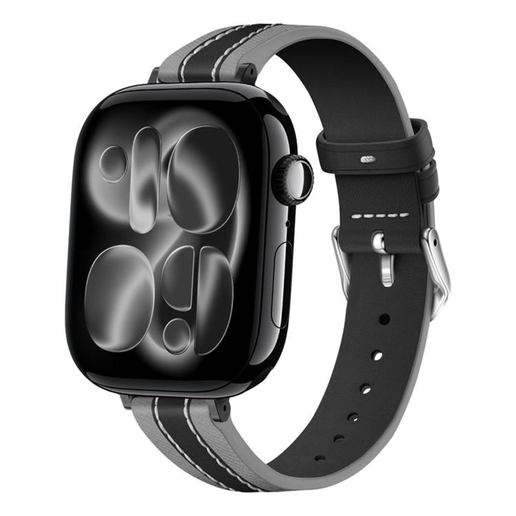 Cinturino per orologio in vera pelle con cuciture composite, For Apple Watch 46mm / 49mm / 45mm / 44mm, For Apple Watch 42mm / 41mm / 40mm / 38mm