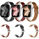 Cinturino per orologio in vera pelle con cuciture composite, For Apple Watch 46mm / 49mm / 45mm / 44mm, For Apple Watch 42mm / 41mm / 40mm / 38mm