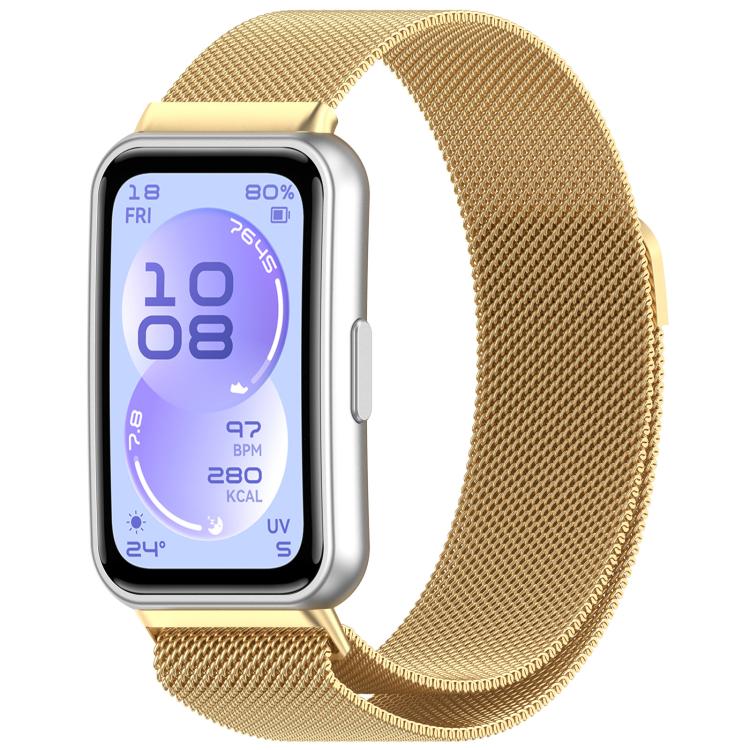 Cinturino per orologio Milanese magnetico in metallo, For Huawei Band 11 / Band 11 Pro