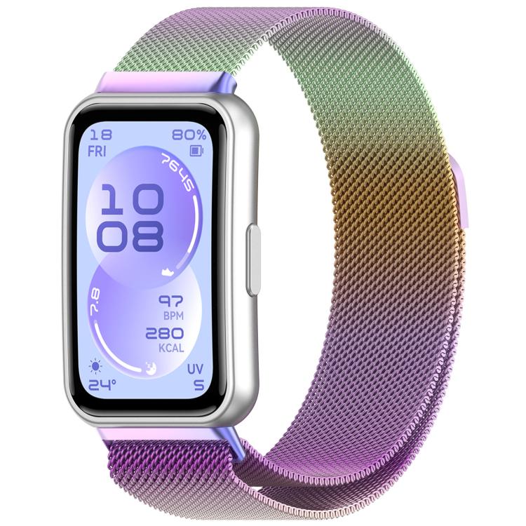 Cinturino per orologio Milanese magnetico in metallo, For Huawei Band 11 / Band 11 Pro