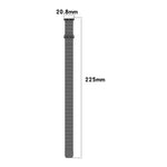 Cinturino per orologio Milanese magnetico in metallo, For Huawei Band 11 / Band 11 Pro
