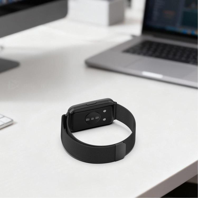 Cinturino per orologio Milanese magnetico in metallo, For Huawei Band 11 / Band 11 Pro