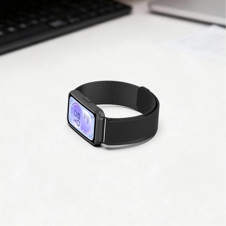Cinturino per orologio Milanese magnetico in metallo, For Huawei Band 11 / Band 11 Pro