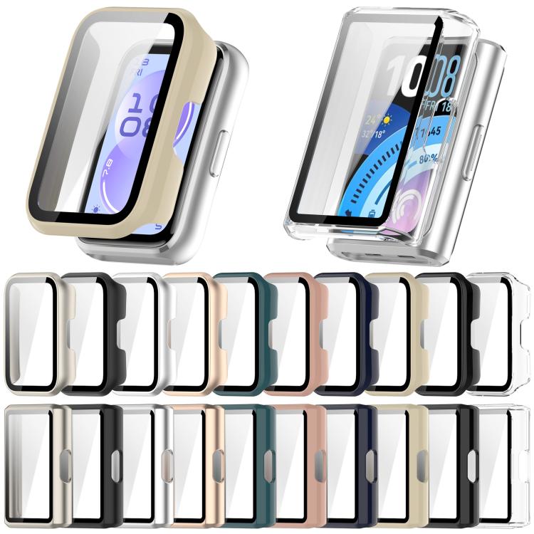 Custodia protettiva per orologio con pellicola temperata integrata in PC., For Huawei Band 11 Pro / 11 Pro NFC, For Huawei Band 11 / 11 NFC
