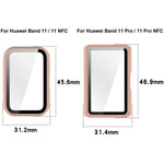 Custodia protettiva per orologio con pellicola temperata integrata in PC., For Huawei Band 11 Pro / 11 Pro NFC, For Huawei Band 11 / 11 NFC