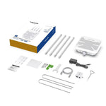 WAVLINK BE5100 WN573HBE2 With 8dBi High Gain Antenna IP67 Waterproof WiFi 7 Outdoor Router, US Plug, EU Plug, UK Plug, AU Plug
