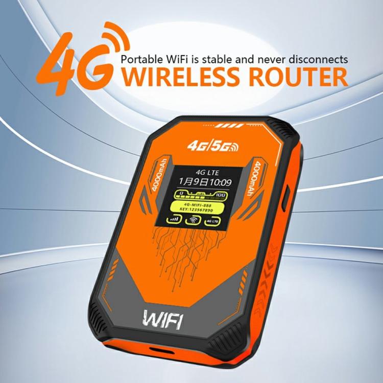 A51-E SIM Card Slot Mobile Wireless Modem Portable 4G WiFi Router MiFi Hotspot Eurasian Version, A51-E