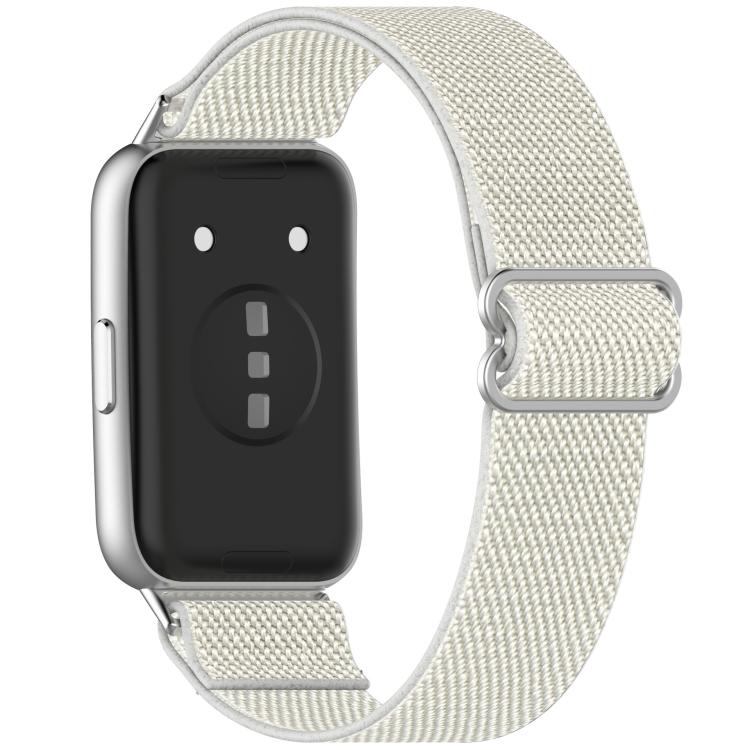 Cinturino per orologio in nylon intrecciato elastico con fibbia scorrevole., For Huawei Band 11 / Band 11 Pro