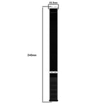 Cinturino per orologio in nylon intrecciato elastico con fibbia scorrevole., For Huawei Band 11 / Band 11 Pro