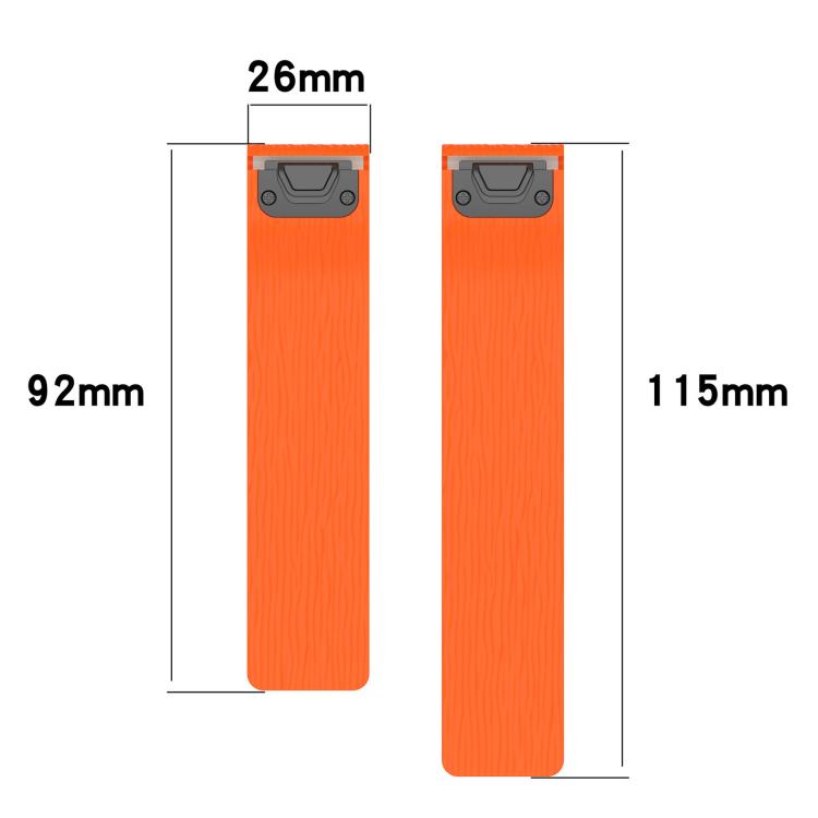 Cinturino per orologio magnetico in silicone con texture plissettata., For Amazfit T-Rex Ultra 2