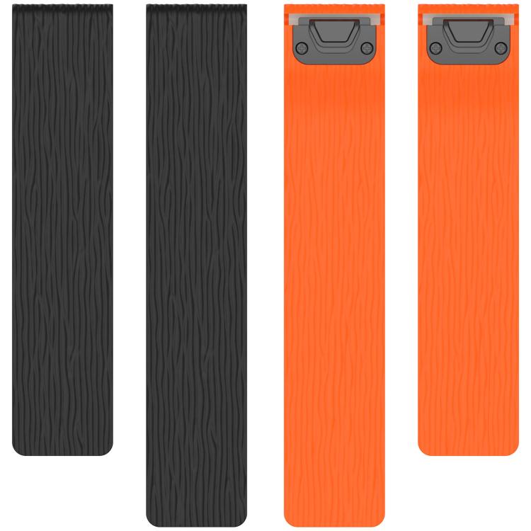 Cinturino per orologio magnetico in silicone con texture plissettata., For Amazfit T-Rex Ultra 2