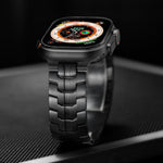 Cinturino per orologio Iron Man in metallo di titanio magnetico, For Apple Watch 46mm / 49mm / 45mm / 44mm
