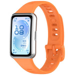 Cinturino per orologio in silicone lucido a tinta unita., For Huawei Band 11 / Band 11 Pro