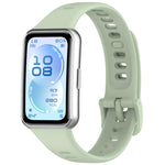 Cinturino per orologio in silicone lucido a tinta unita., For Huawei Band 11 / Band 11 Pro