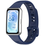 Cinturino per orologio in silicone lucido a tinta unita., For Huawei Band 11 / Band 11 Pro