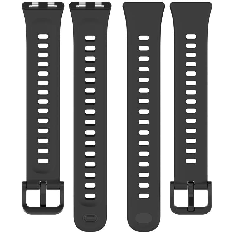 Cinturino per orologio in silicone lucido a tinta unita., For Huawei Band 11 / Band 11 Pro