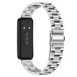 Cinturino sottile in acciaio inossidabile con tre perline per orologio., For Huawei Band 11 / Band 11 Pro