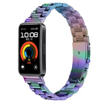Cinturino sottile in acciaio inossidabile con tre perline per orologio., For Huawei Band 11 / Band 11 Pro