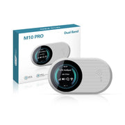 M10 Pro 4G LTE WiFi 6 Portable Wireless Router Mobile Hotspot with Color OLED Display