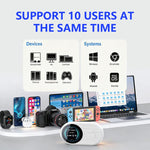 M10 Pro 4G LTE WiFi 6 Portable Wireless Router Mobile Hotspot with Color OLED Display
