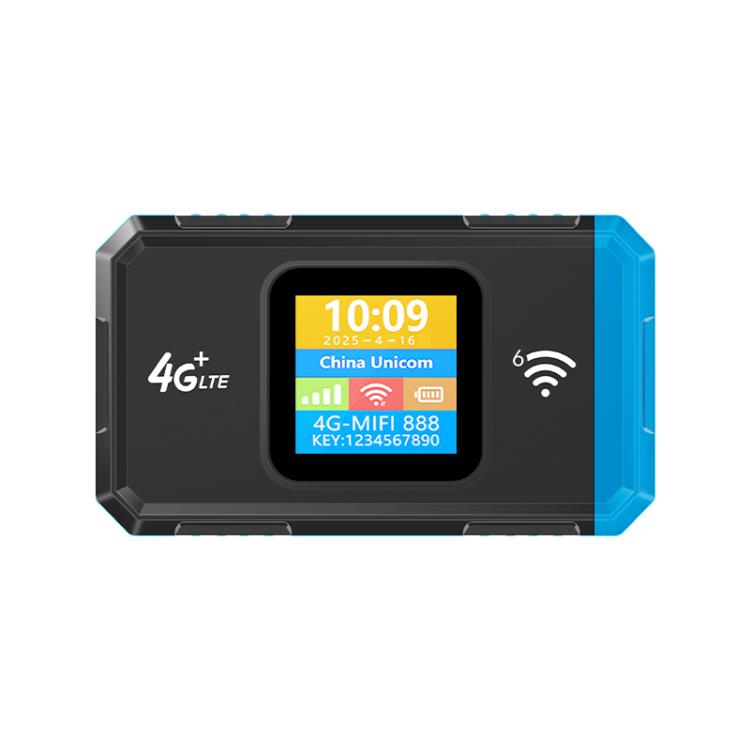 Router hotspot mobile 4G LTE portatile MF967B-E con display a colori, WiFi6 a 300 Mbps, versione eurasiatica., MF967B-E