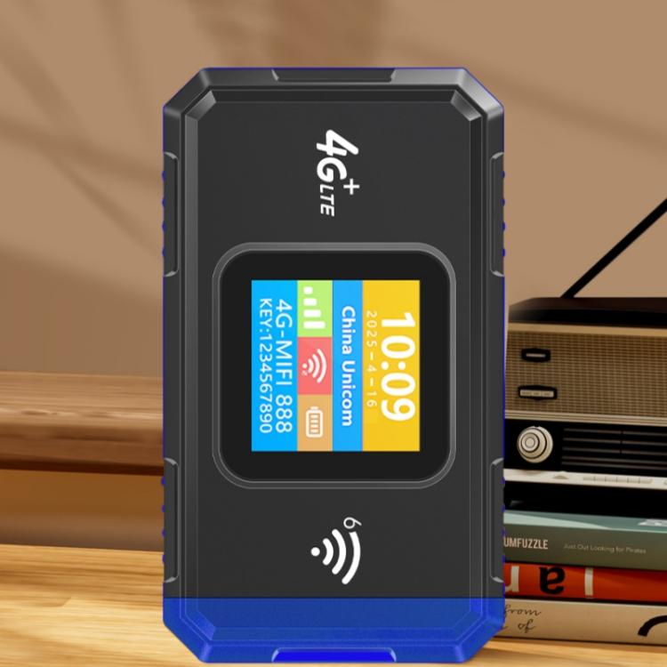 Router hotspot mobile 4G LTE portatile MF967B-E con display a colori, WiFi6 a 300 Mbps, versione eurasiatica., MF967B-E