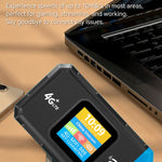Router hotspot mobile 4G LTE portatile MF967B-E con display a colori, WiFi6 a 300 Mbps, versione eurasiatica., MF967B-E