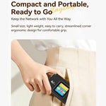 Router hotspot mobile 4G LTE portatile MF967B-E con display a colori, WiFi6 a 300 Mbps, versione eurasiatica., MF967B-E