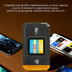 Router hotspot mobile 4G LTE portatile MF967B-E con display a colori, WiFi6 a 300 Mbps, versione eurasiatica., MF967B-E