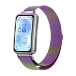 Cinturino per orologio Milanese magnetico in acciaio inossidabile, For Huawei Band 11 / Band 11 Pro